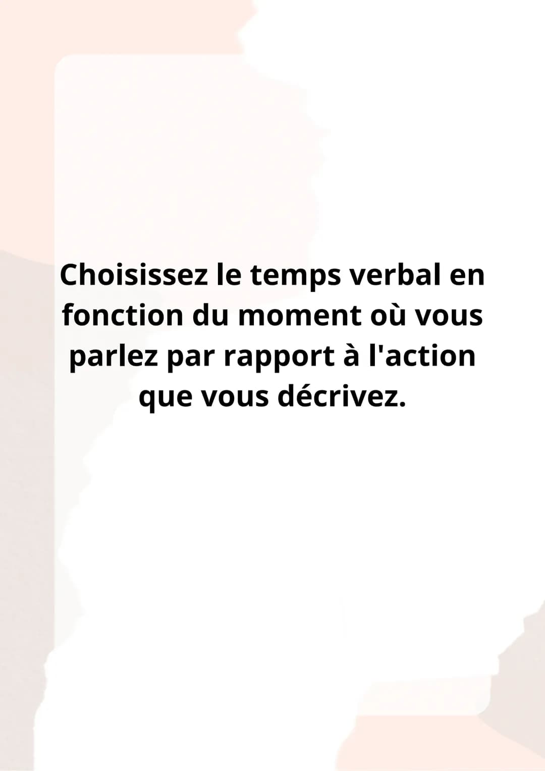 Les Valeurs
de Temps Les Valeurs des Temps
Verbaux :
Présent : Utilisé pour
parler d'actions
présentes, d'habitudes et
d'événements futurs
p