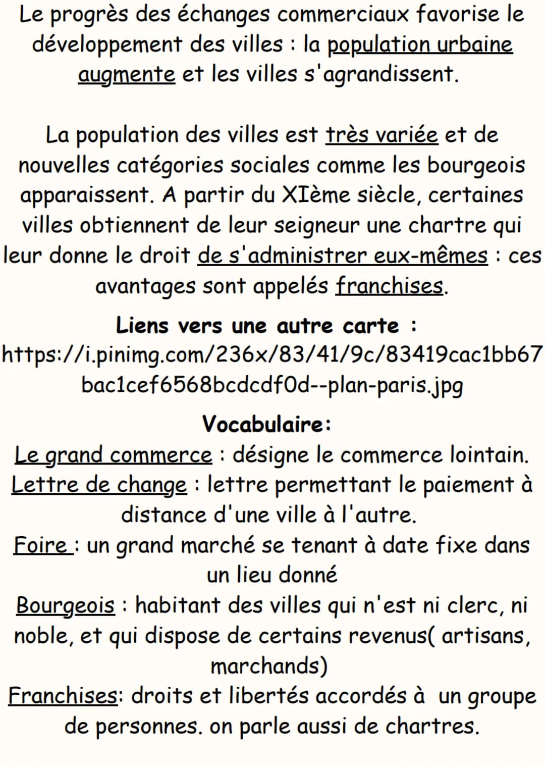 Progressivement, l'Europe s'organise en 3 grands
réseaux d'échanges internationaux:
En Méditerranée : le principal foyer du grand
commerce e