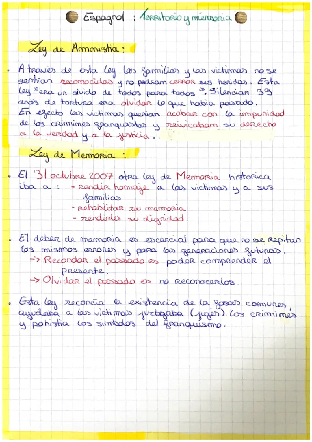 O
0
Espagnol: Territorio y memoria:
Para illustar este ezer hablaremos de la guerra civil (1936-
(338) de la dictatura (1939-1975) en españa