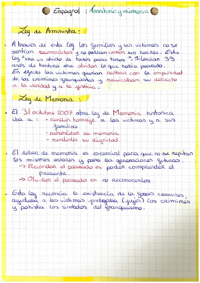 O
0
Espagnol: Territorio y memoria:
Para illustar este ezer hablaremos de la guerra civil (1936-
(338) de la dictatura (1939-1975) en españa