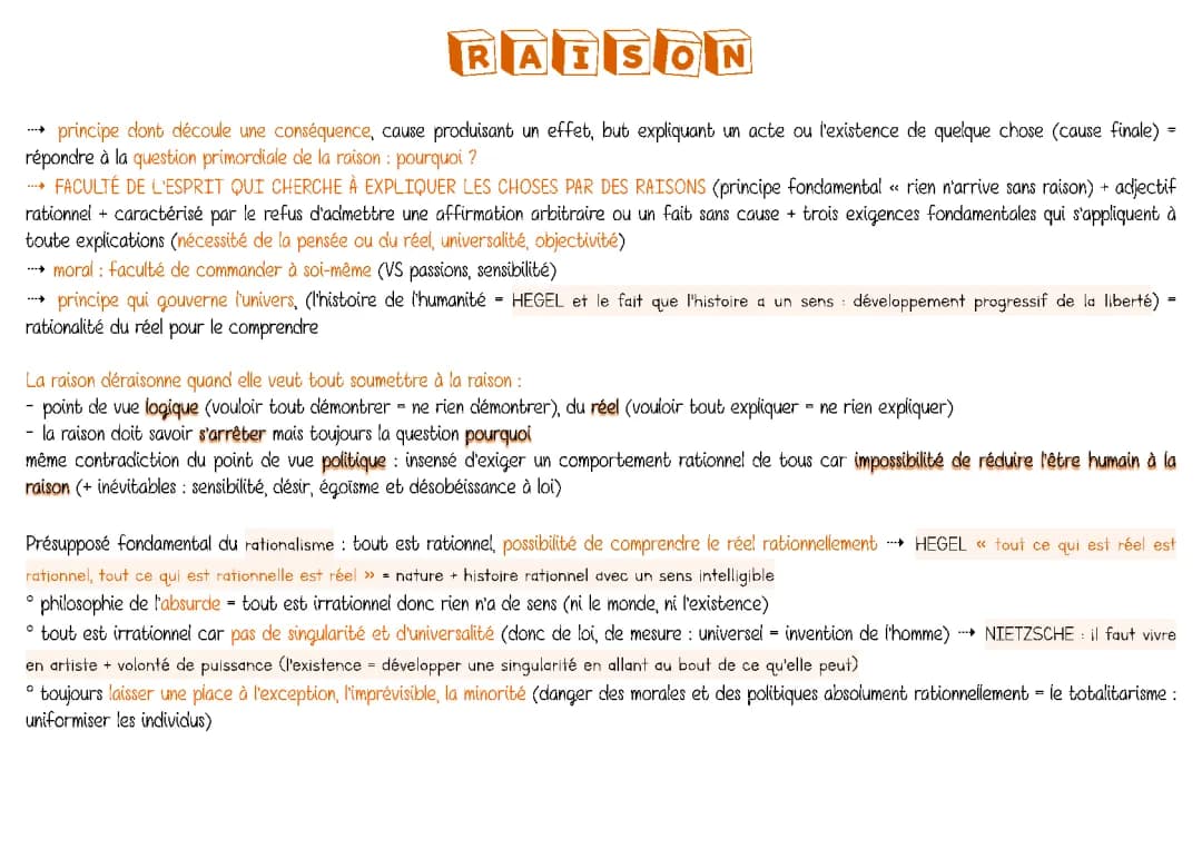 La raison
