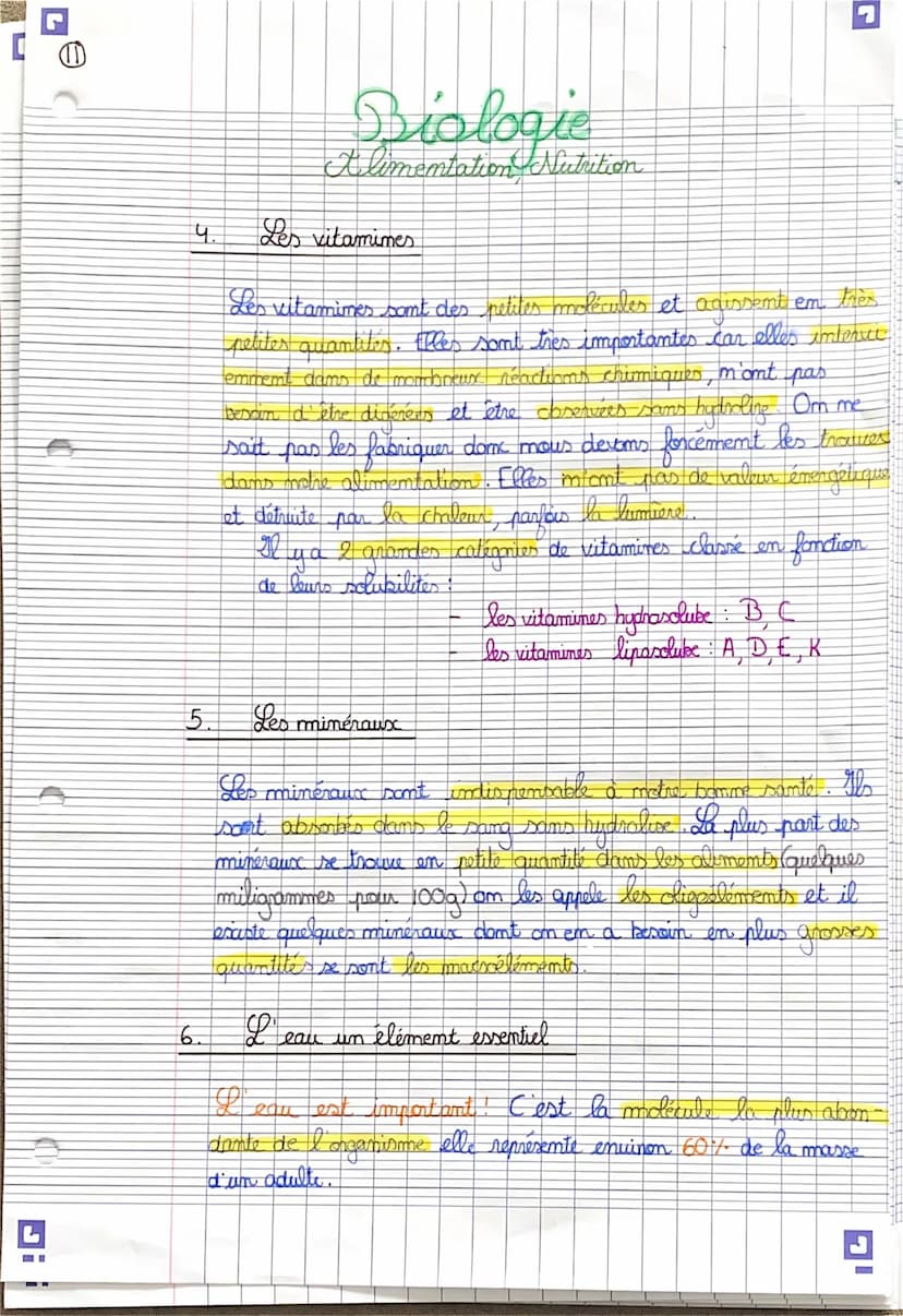 GG
G
Biologie
Alimentation Nutrition
1.
Aliments et groupes d'aliments
Les aliments sont constitués de mutriments mécessaire au
bom fonction