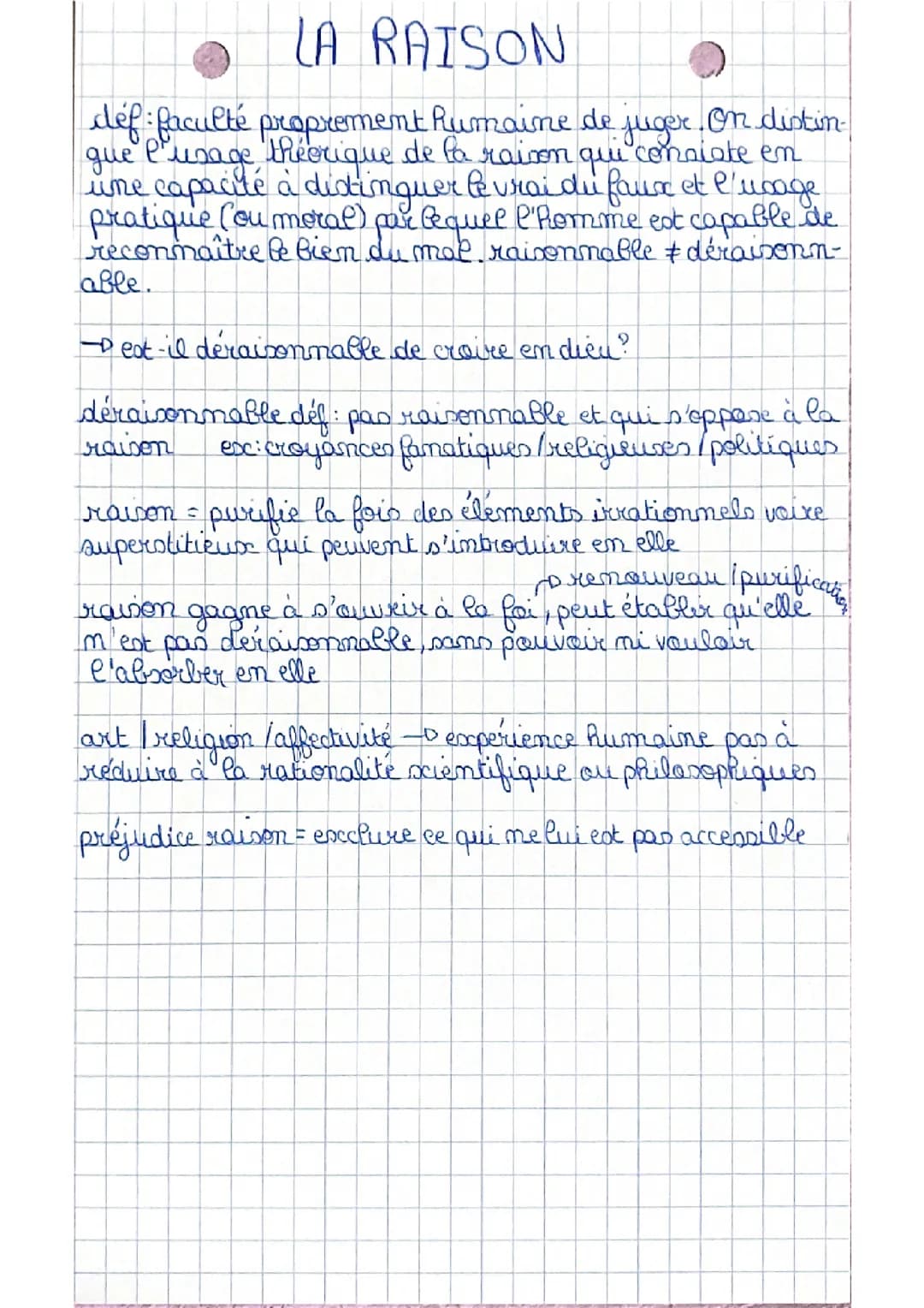 La raison