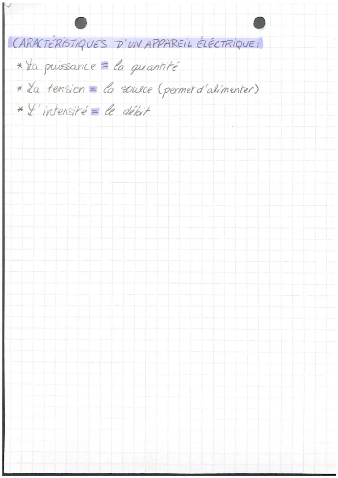puissance
éléctrique
P = puissance (en watt)
tહત
In watt)
U = tension (en volt)
I = intensité (en ampèce))
Sur les indications d'un appareil