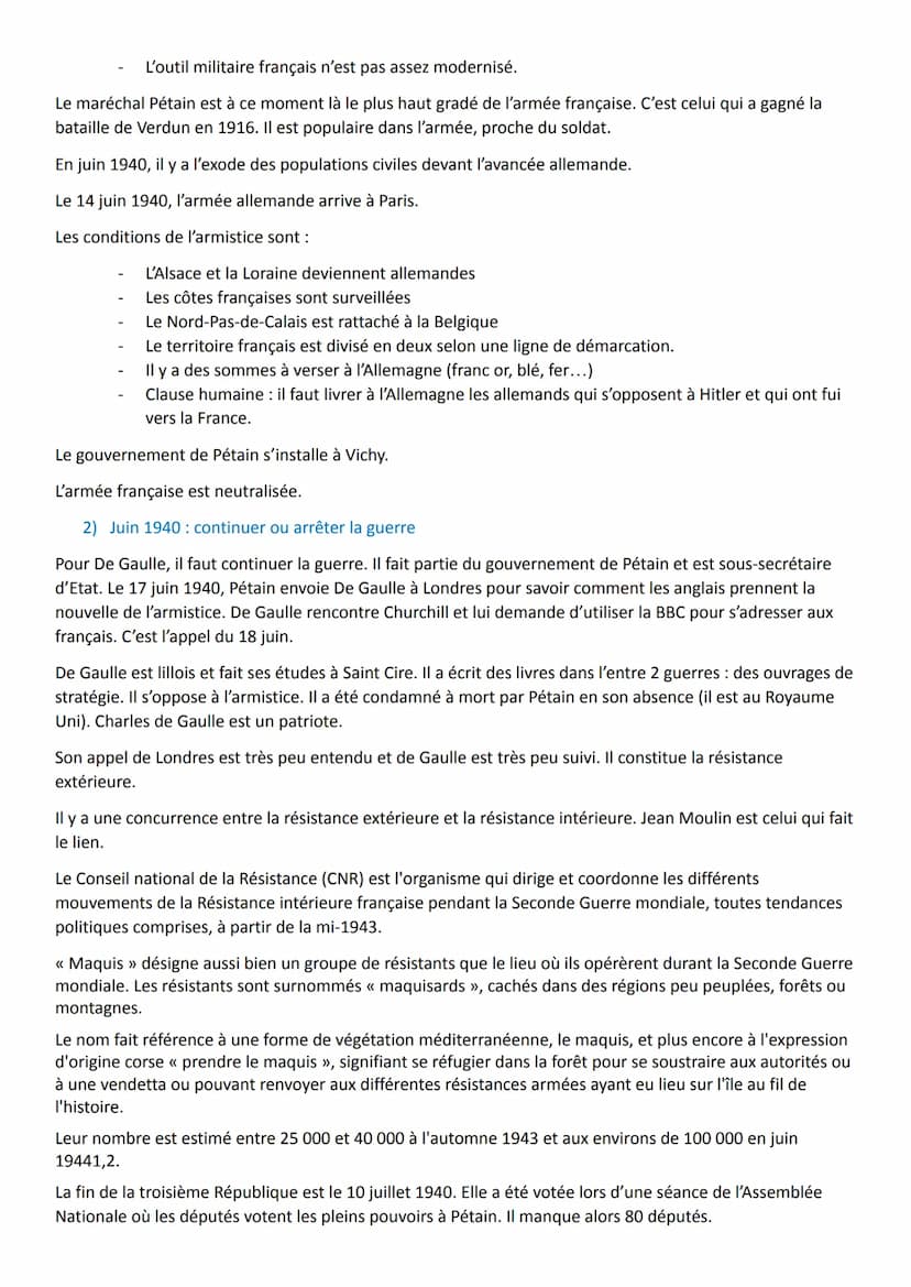LA SECONDE GUERRE MONDIALE
1.
Un conflit mondial: chronologie du conflit, protagonistes, phases de guerre, théâtres
d'opération, radicalisat