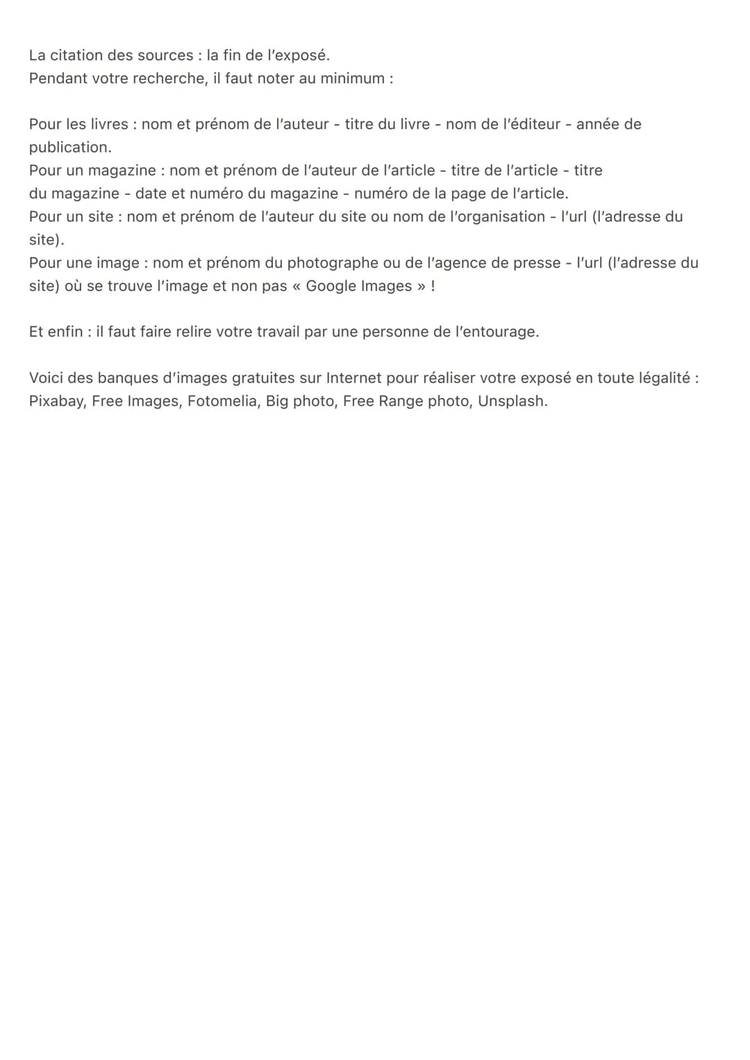 
<p>Un dossier documentaire est un outil important pour présenter un exposé écrit de façon claire et structurée. Il doit comporter plusieurs