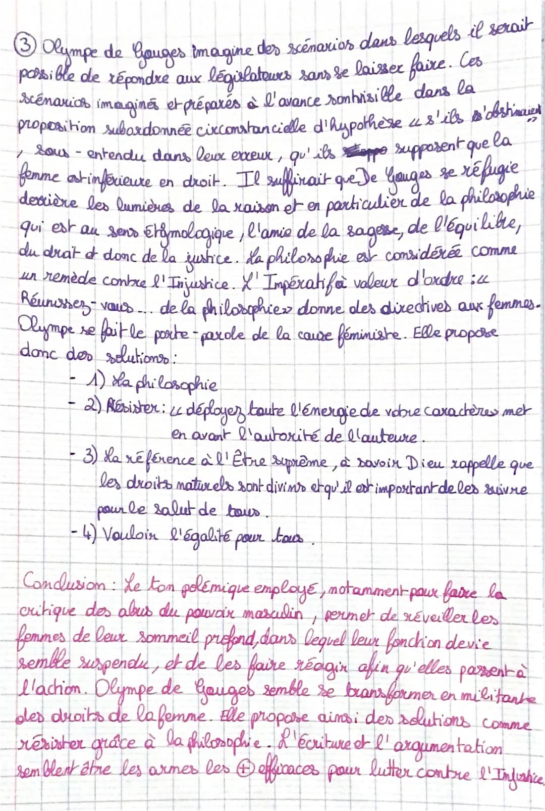 Début du Postambule jusqu'à Jous n'aves qu'à levolaire - Olympe de Gauges
Ce texte d'Olympe de Gouges est extrait de sa Diéclaration des dec