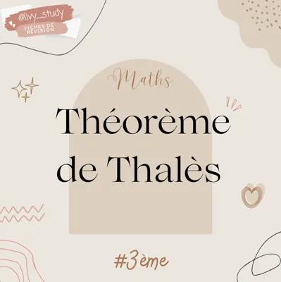 Know Théorème de Thalès  thumbnail