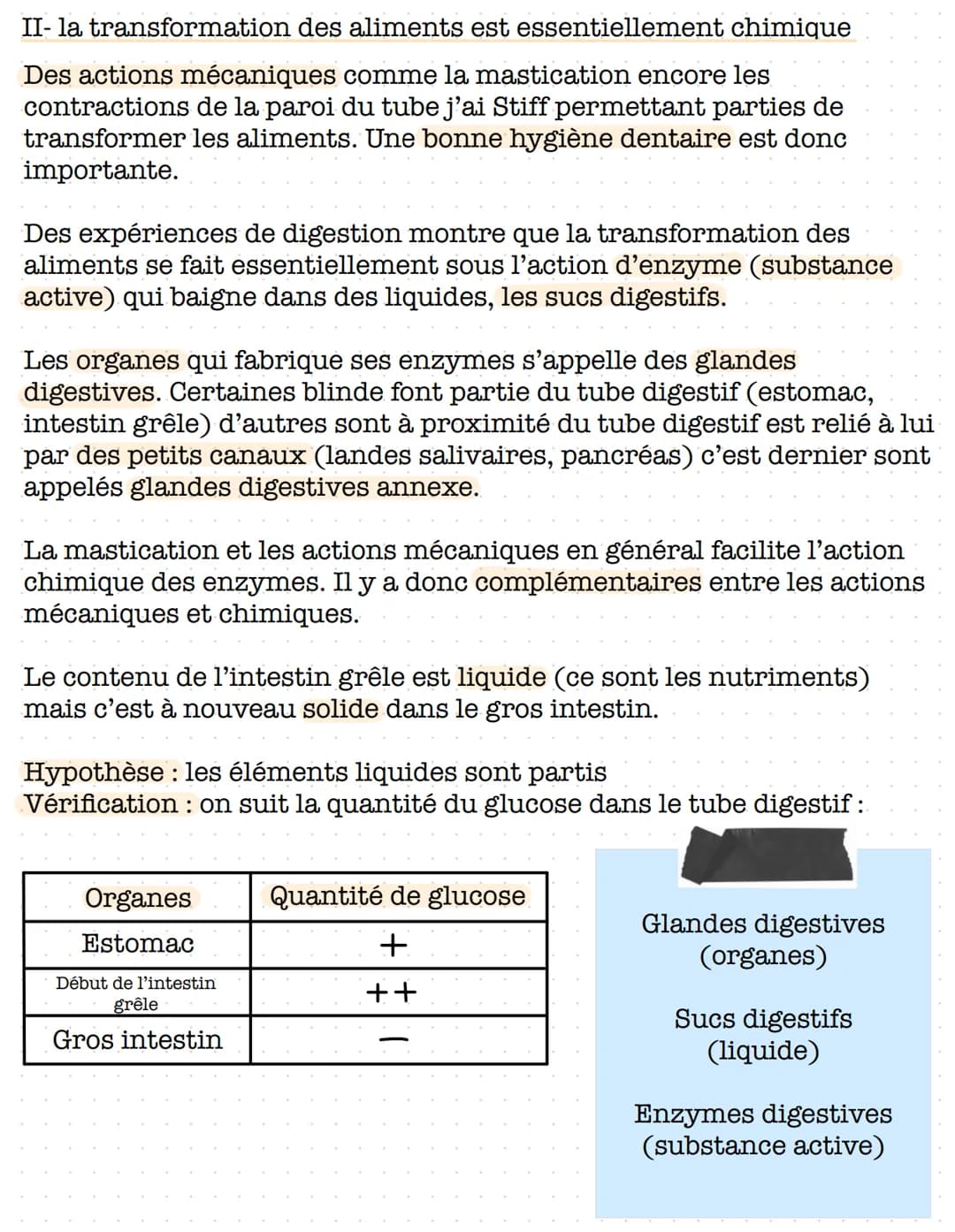 S. V. T
4
La digestion
I- dans le tube digestif, les aliments sont transformés en nutriments
A: le trajet des aliments
Les aliments entrent 