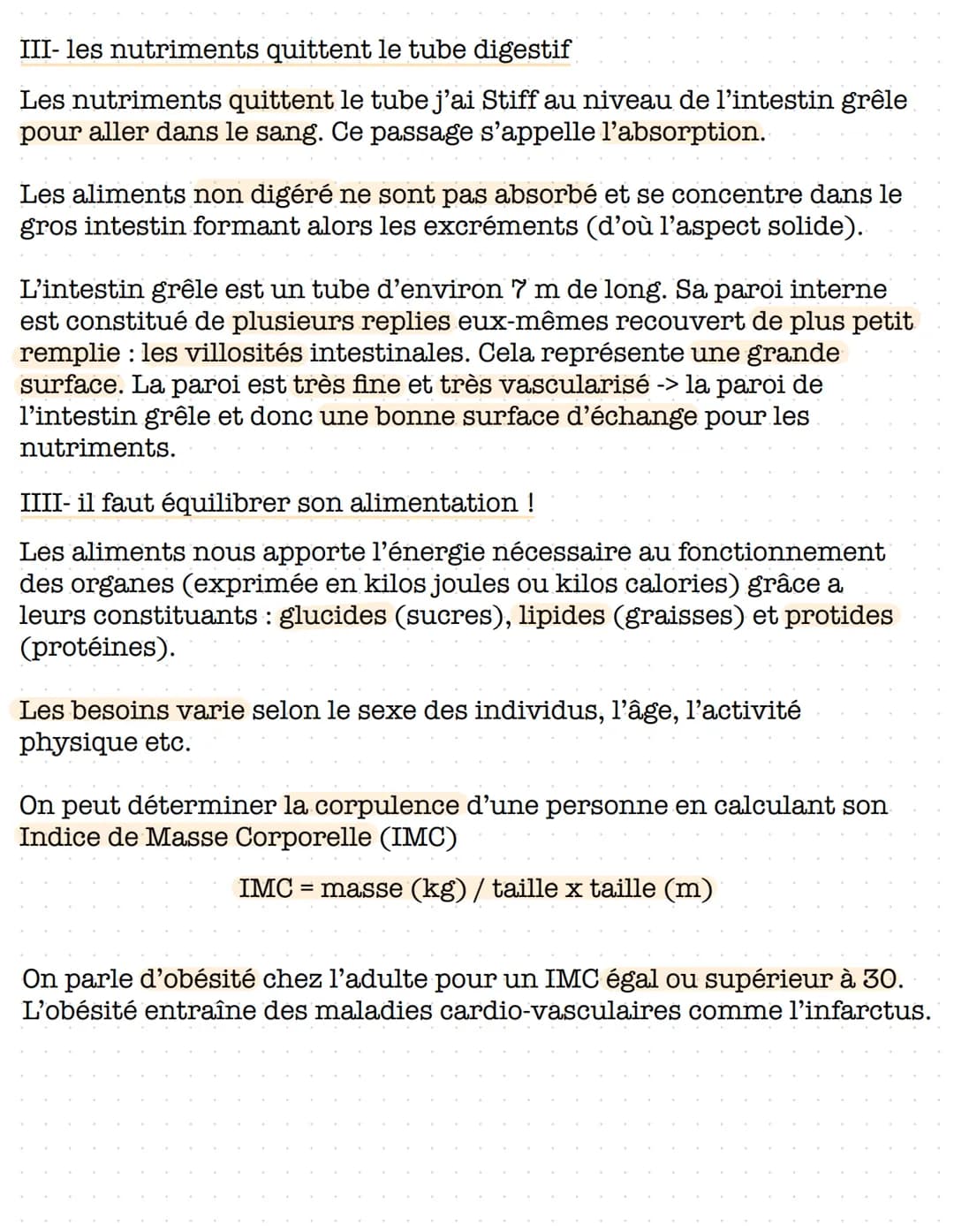 S. V. T
4
La digestion
I- dans le tube digestif, les aliments sont transformés en nutriments
A: le trajet des aliments
Les aliments entrent 