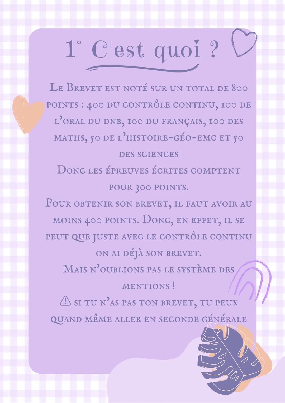 Le k
Brevet
By: @mae_03 1° C'est quoi ?
LE BREVET AUSSI APPELÉ DNB (DIPLÔME
NATIONAL DU BREVET) EST UNE ÉPREUVE
QUE TOUS LES 3EME DE FRANCE 