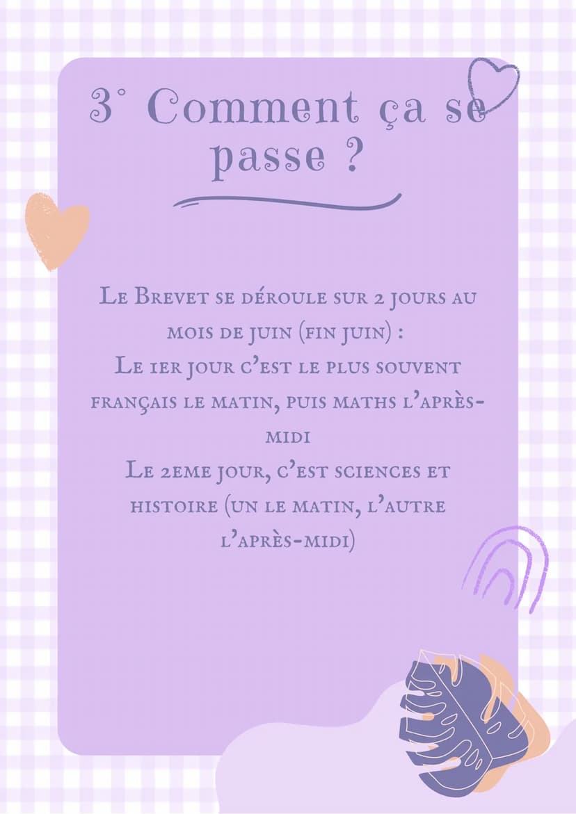 Le k
Brevet
By: @mae_03 1° C'est quoi ?
LE BREVET AUSSI APPELÉ DNB (DIPLÔME
NATIONAL DU BREVET) EST UNE ÉPREUVE
QUE TOUS LES 3EME DE FRANCE 