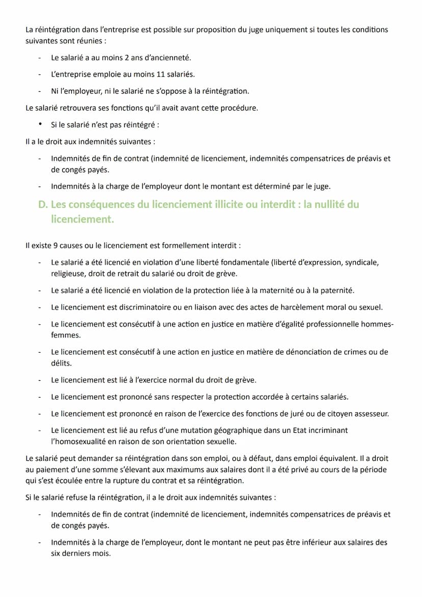 Titre 3 : La rupture du contrat de travail.
Chapitre 1 : La suspension du contrat de travail.
I.
La notion de suspension de contrat de trava