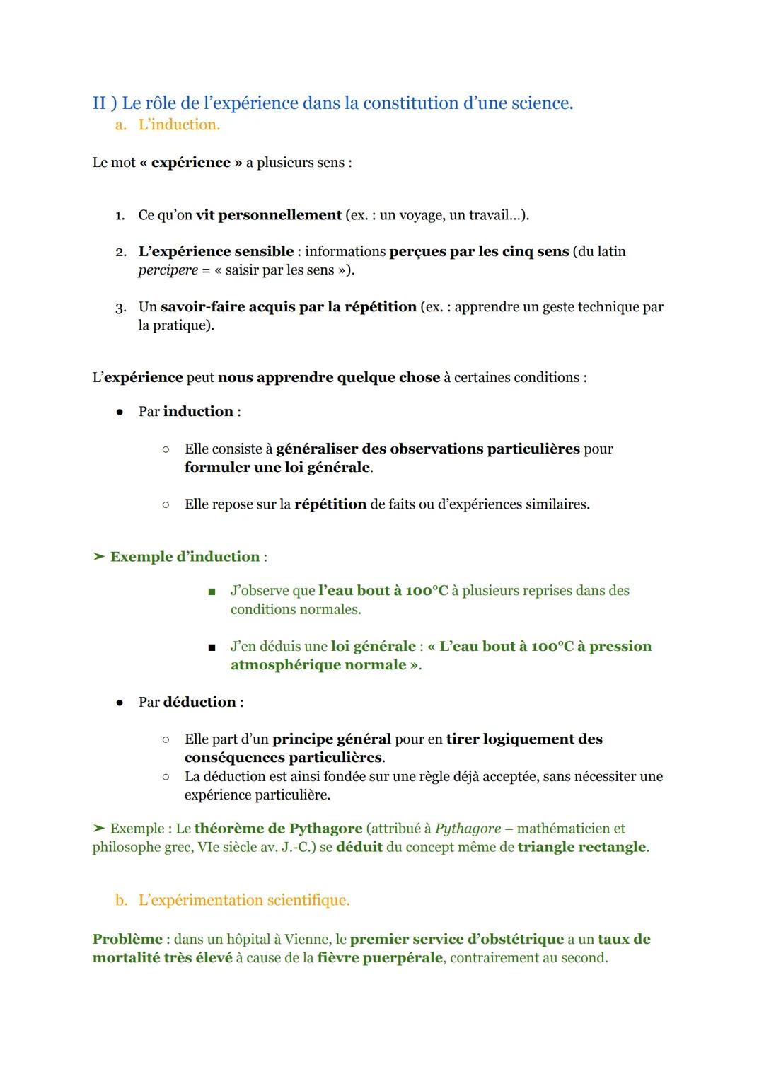 (12/17)
La science:
(Séquence 4 Partie 3)
Introduction:
➤ La science est un ensemble de connaissances fondées sur des faits et des lois
obje