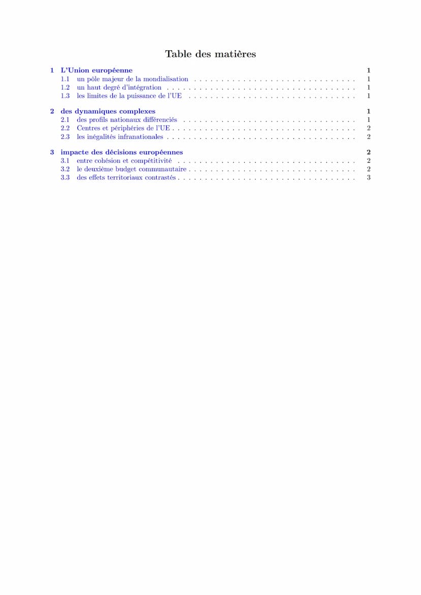 LYCEE GENERAL ET TECHNOLOGIQUE LA BRUYERE
L'Union européenne dans la mondialisation :
des dynamiques complexes
28 avril 2022
AFFICHARD-PIERR