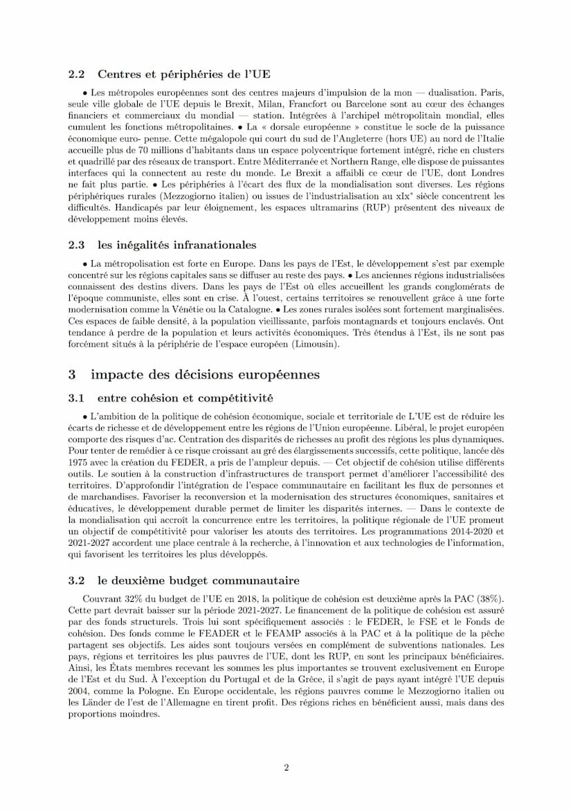 LYCEE GENERAL ET TECHNOLOGIQUE LA BRUYERE
L'Union européenne dans la mondialisation :
des dynamiques complexes
28 avril 2022
AFFICHARD-PIERR