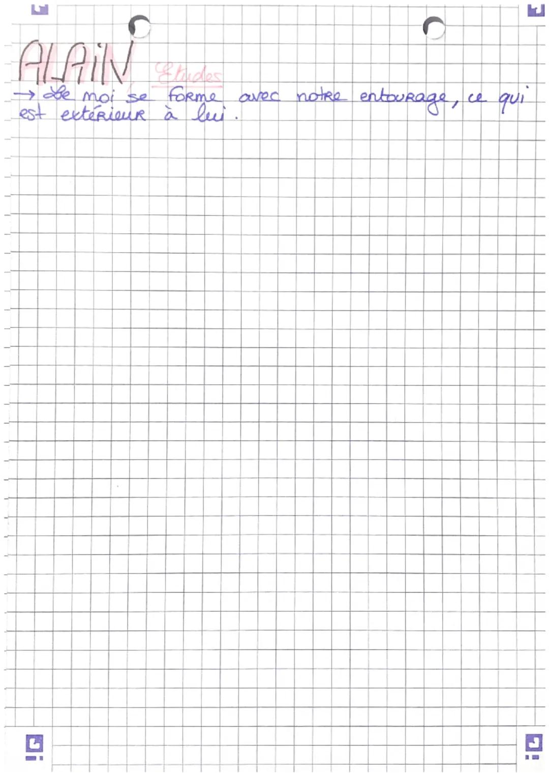 # Auteurs (1)

Les expressions de la sensibilité

ALAIN

Definitions → Différence entre emotion,
passion et sentiment

Emotion: désordre du 