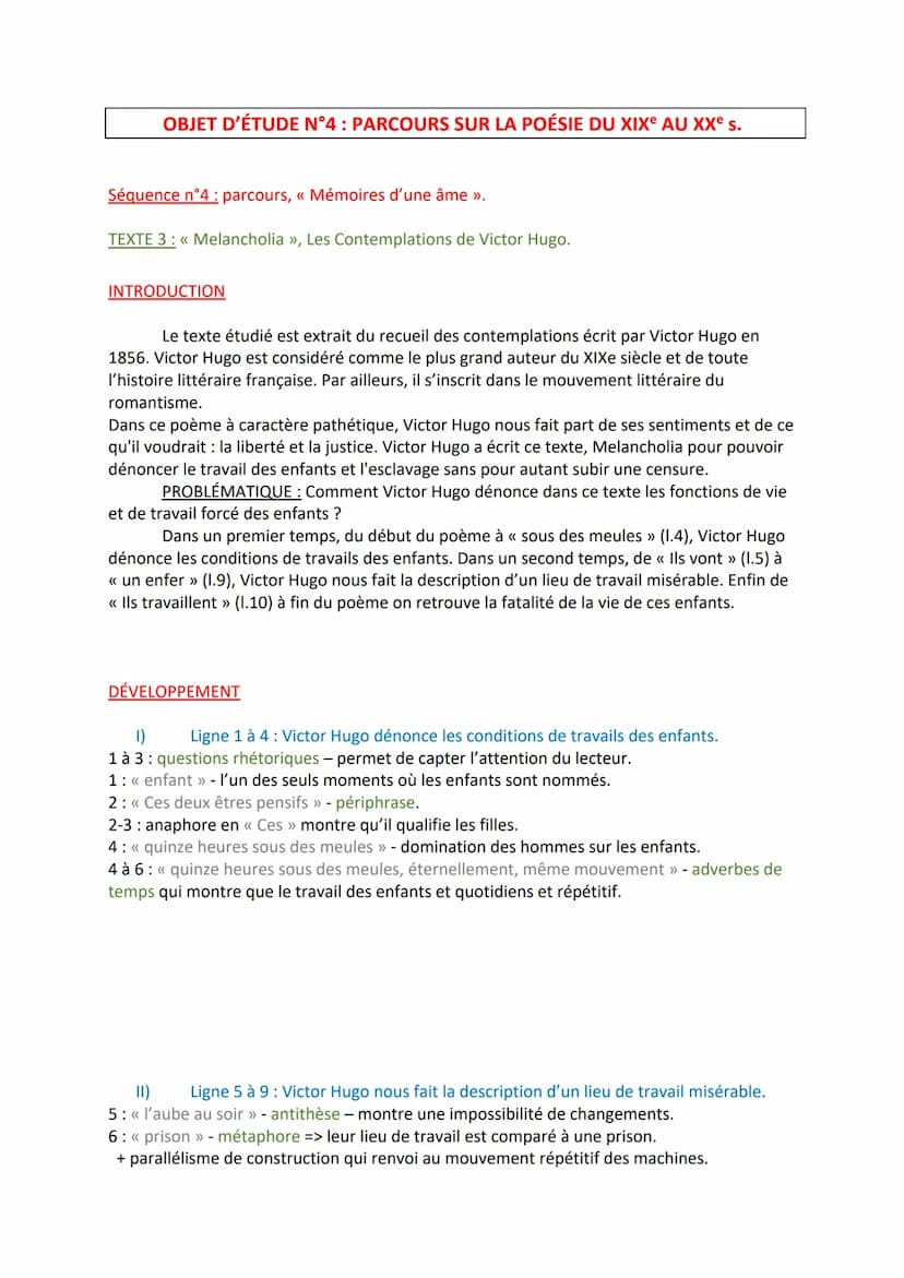 ion
Où vont tous ces enfants dont pas un seul ne rit ? questions
per phrase Ces doux êtres pensifs que la fièvre maigrit ?
F
Ces filles de h