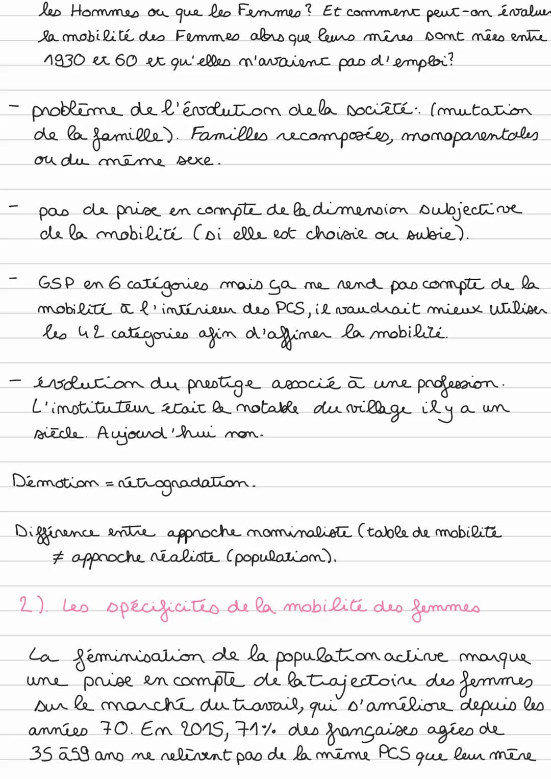 Dossier 5:
Quels sont les caractéristiques.
contemporaines et les facteurs de la mobilité
sociale?
Socio
Au cours d'une vie et par rapport a