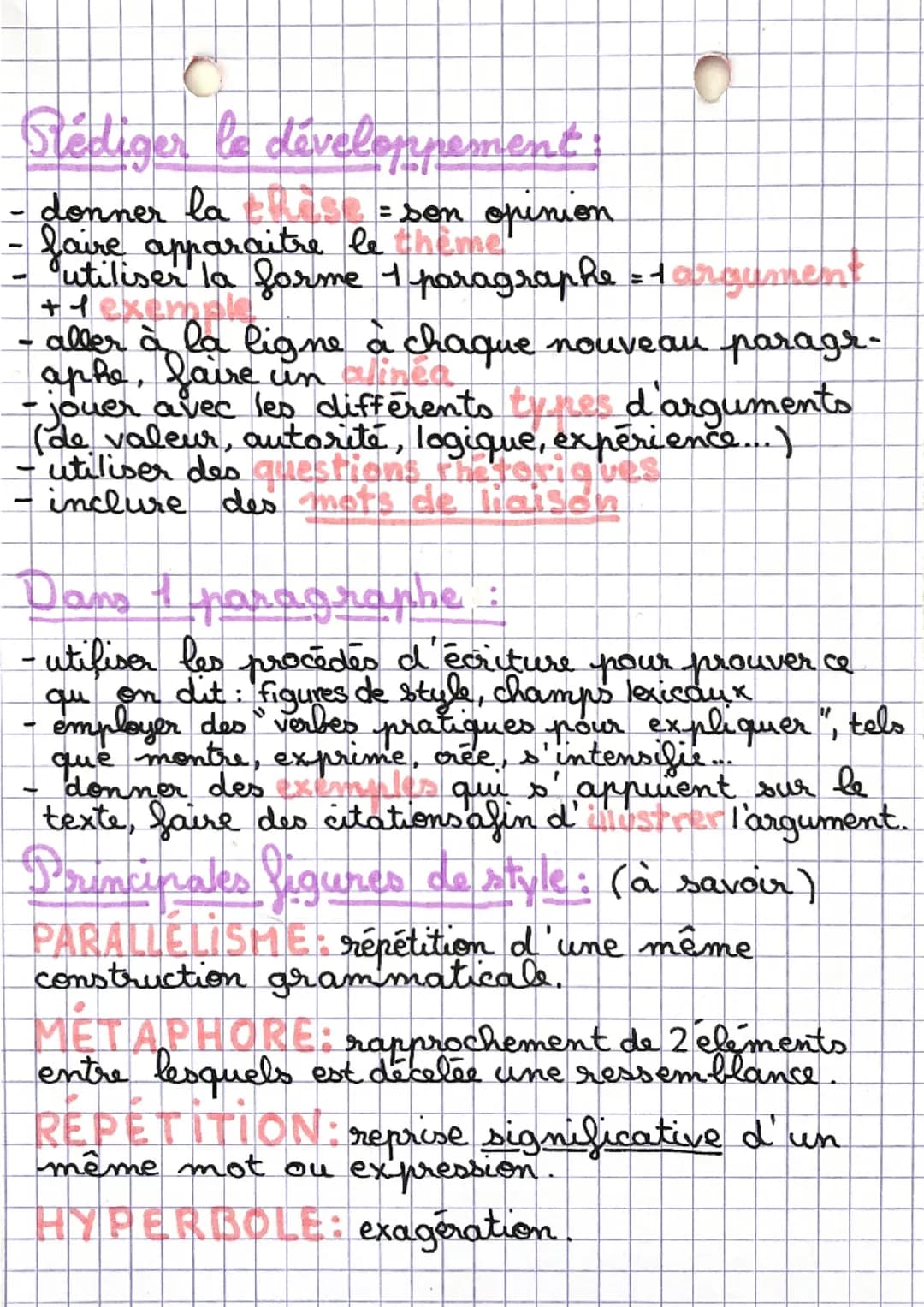 O
。 méthode de
paragraphe
argumenté
Plan:
1. Intro: idée principale
3. Conclusion
Los
es registres:
Tidée = 1 paragraphe
SATIRIQUE: se moque