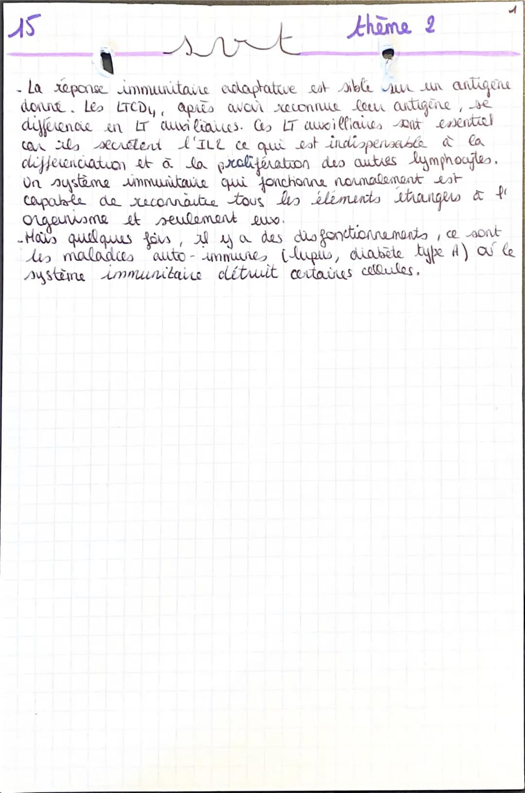 Chapitre : L'immunité adaptative:
Introduction:
-Si la réponse immunitaiice innée n'est pas suffisante pour eliminer
I''antigène. La réponse