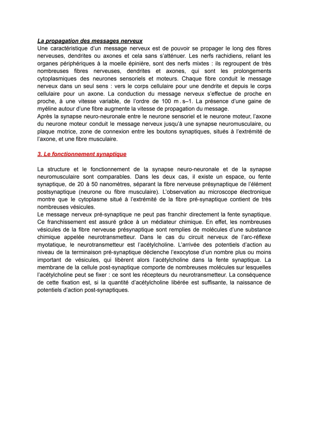 1. Des mouvements réflexes
LES RÉFLEXES:
Beaucoup de comportements sont des réactions qui répondent à une stimulation : maintien
de l'équili