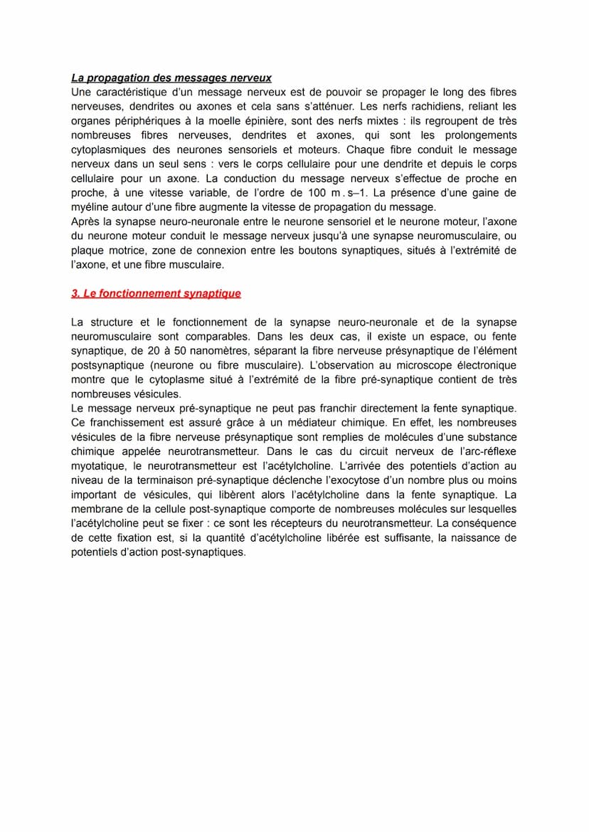 1. Des mouvements réflexes
LES RÉFLEXES:
Beaucoup de comportements sont des réactions qui répondent à une stimulation : maintien
de l'équili