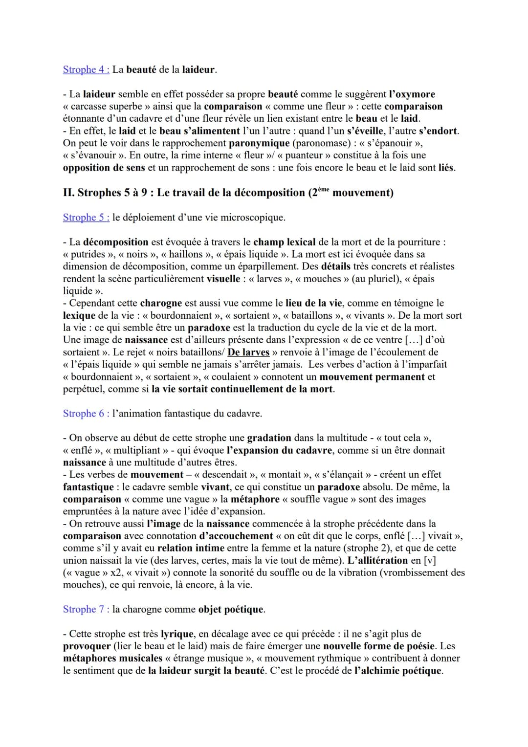 Charles Baudelaire
One Charagne
"Alors, ô ma beauté! dites à la vermine - Qui vous mangera de baisers,
Que j'ai gardé la forme et l'essence 