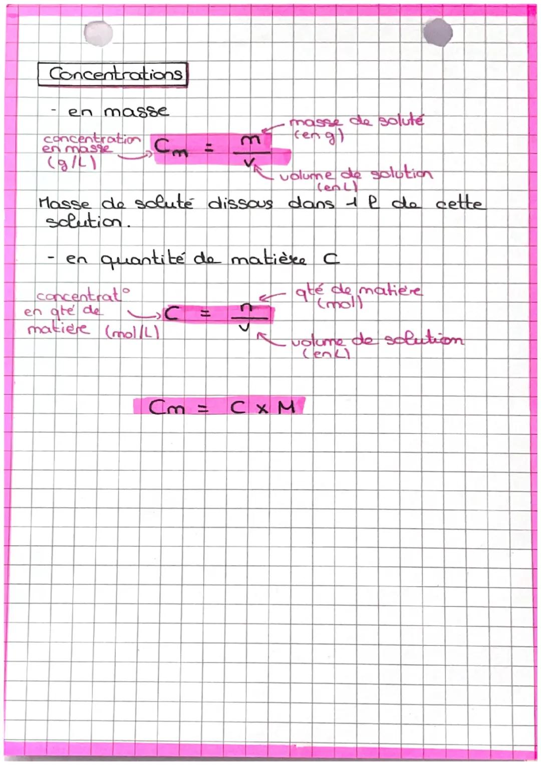 Mole
1 mol
la quantité de matière n: nbr N d'entités
chimiques dans un échantillon
quantite
de matière
(mol)
QUANTNA DE MATICE
Mion
6.02 x 1