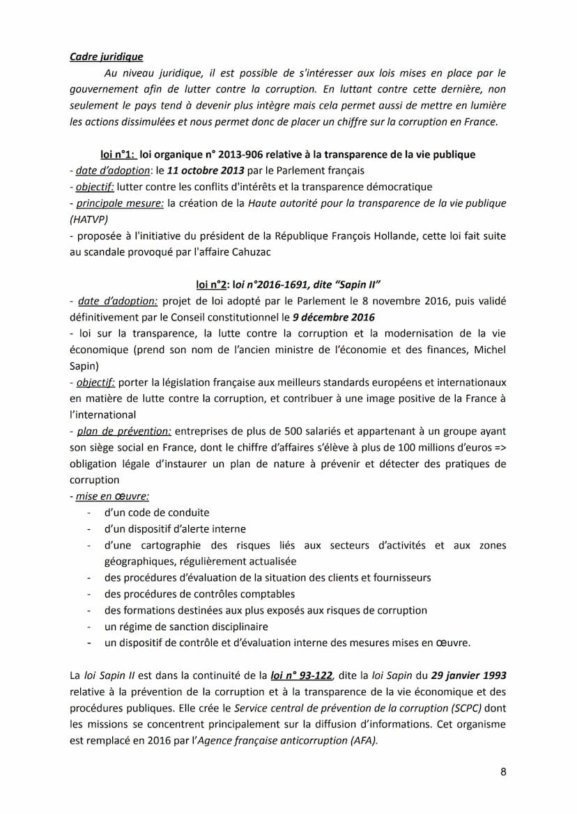 projet n°2 d'EMC pour le 02 mars 2022
Peut-on mesurer la corruption en France ?
DYG
CORRIPTION
CORRUPTION
CORRUPTION
impuescam rait rights r