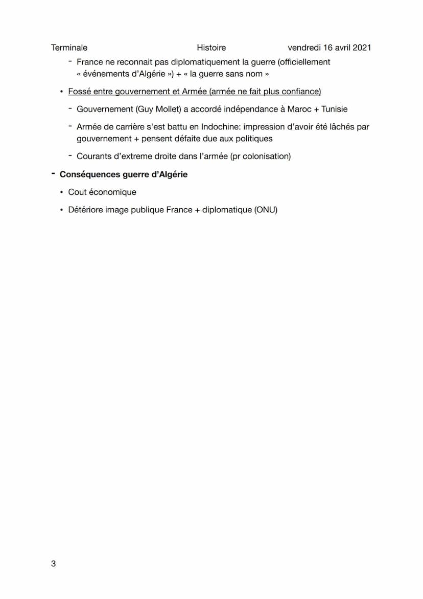 Terminale
Cours 3 - Guerre d'Algérie (débuts)
Sujet général
Algérie française (avant 1945)
1
●
●
●
Histoire
●
vendredi 16 avril 2021
Colonis