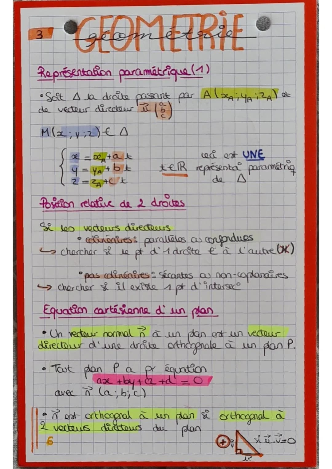 •GEOMETRIES
Section du cube
11 à JK
passant par I
A
triangle
E
Rappel: formulas
IK
2 drottes
A
basex h
2
Н
I
X
C
D
V
A
pyramide 3 ABCD
Posit