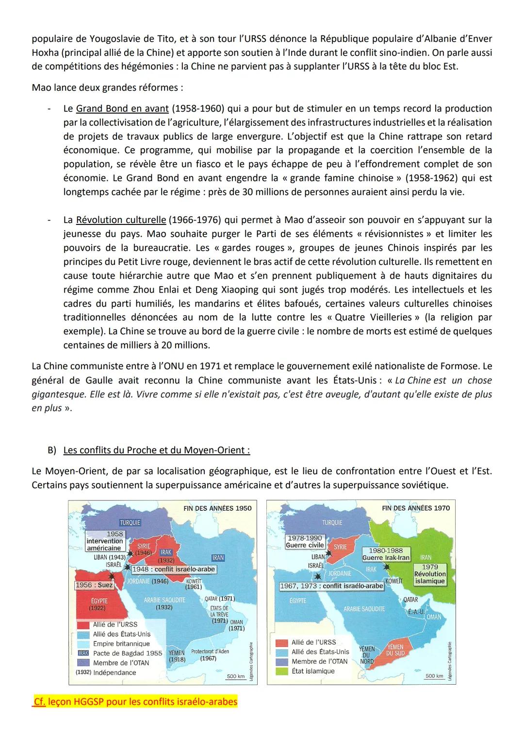 THÈME 2: LA MULTIPLICATION DES ACTEURS INTERNATIONAUX DANS UN MONDE BIPOLAIRE (1945-1970)
COURS 1: La fin de la Seconde Guerre mondiale et l