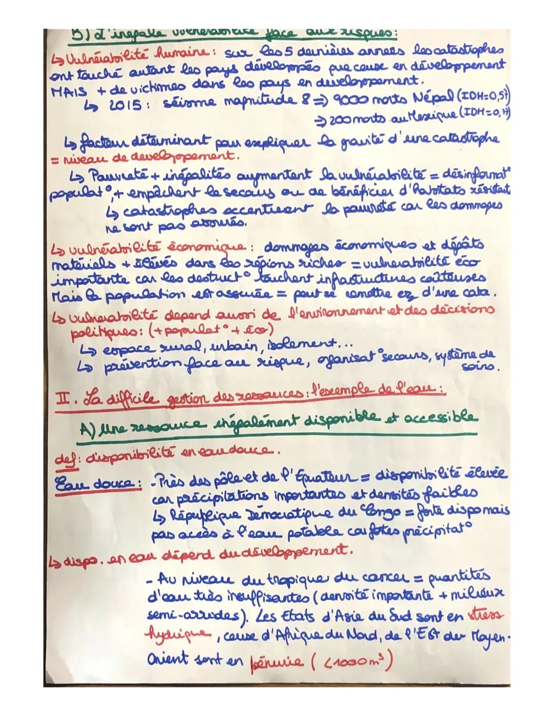 Theme 1, Sociétés et environnements des équillites fragiles,
Chap 1: Les sociétés face aux:
1
ux risques
Risques et pestion des ressouces da