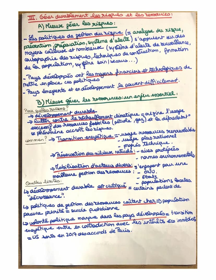Theme 1, Sociétés et environnements des équillites fragiles,
Chap 1: Les sociétés face aux:
1
ux risques
Risques et pestion des ressouces da