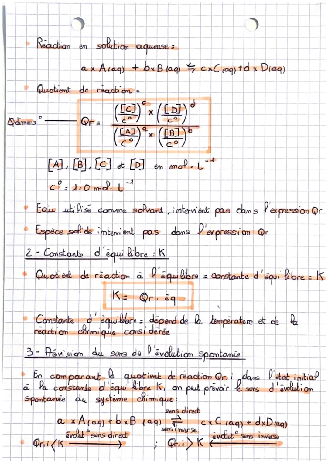I- Transformation
1-Rappelo
>
-CHIMIE 5->
Sens d'évolution spontanée d um systeme
chimi
que
totaks
علام
Transformation chimique mon totale =