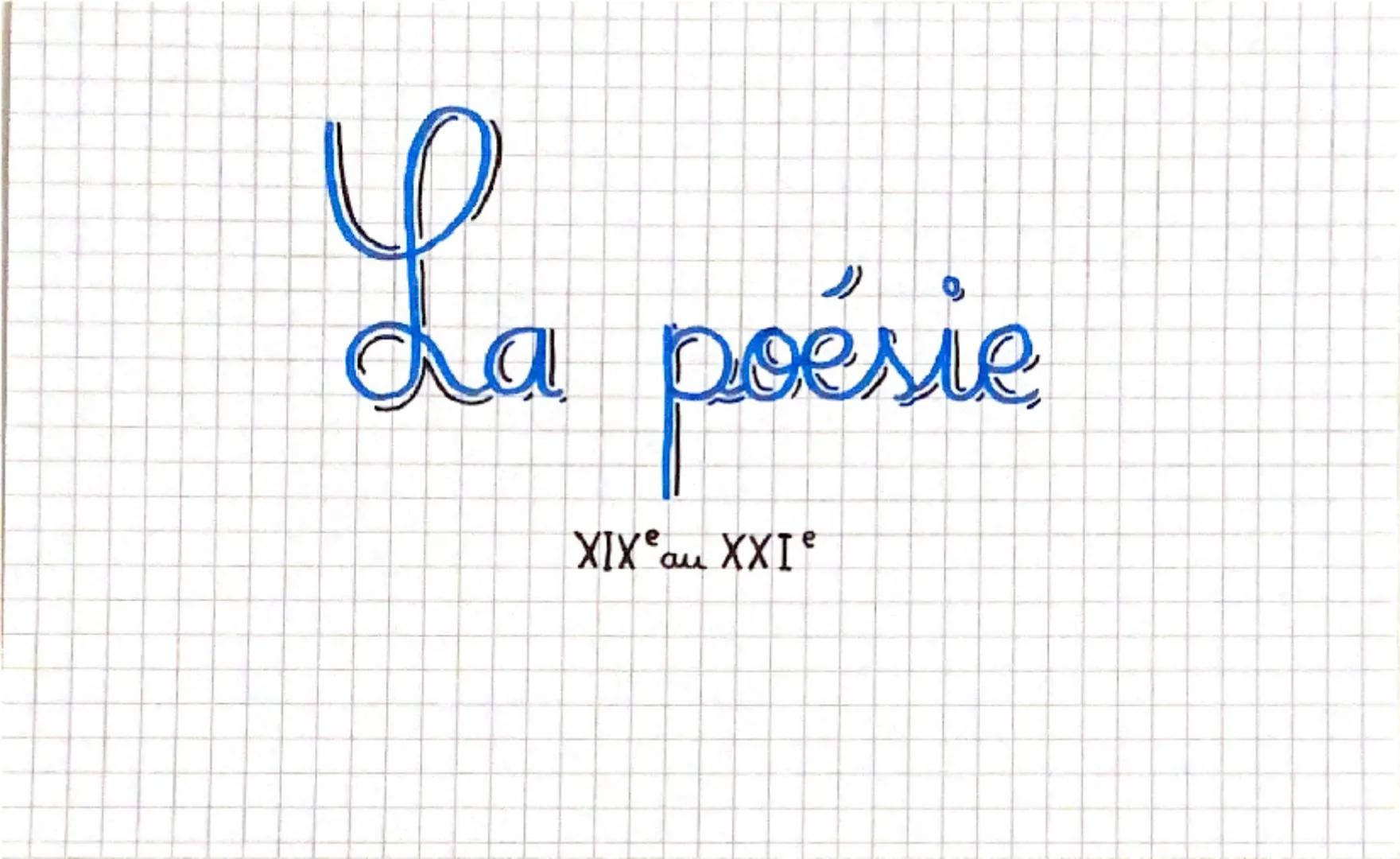 L
aa poésie
XIXe au XXIe XIXe siècle: Romantisme & Parnasse & Symbolisme
sentiments, lyrisme, paysage, nature
→angagé contre le pouvoir
Vict