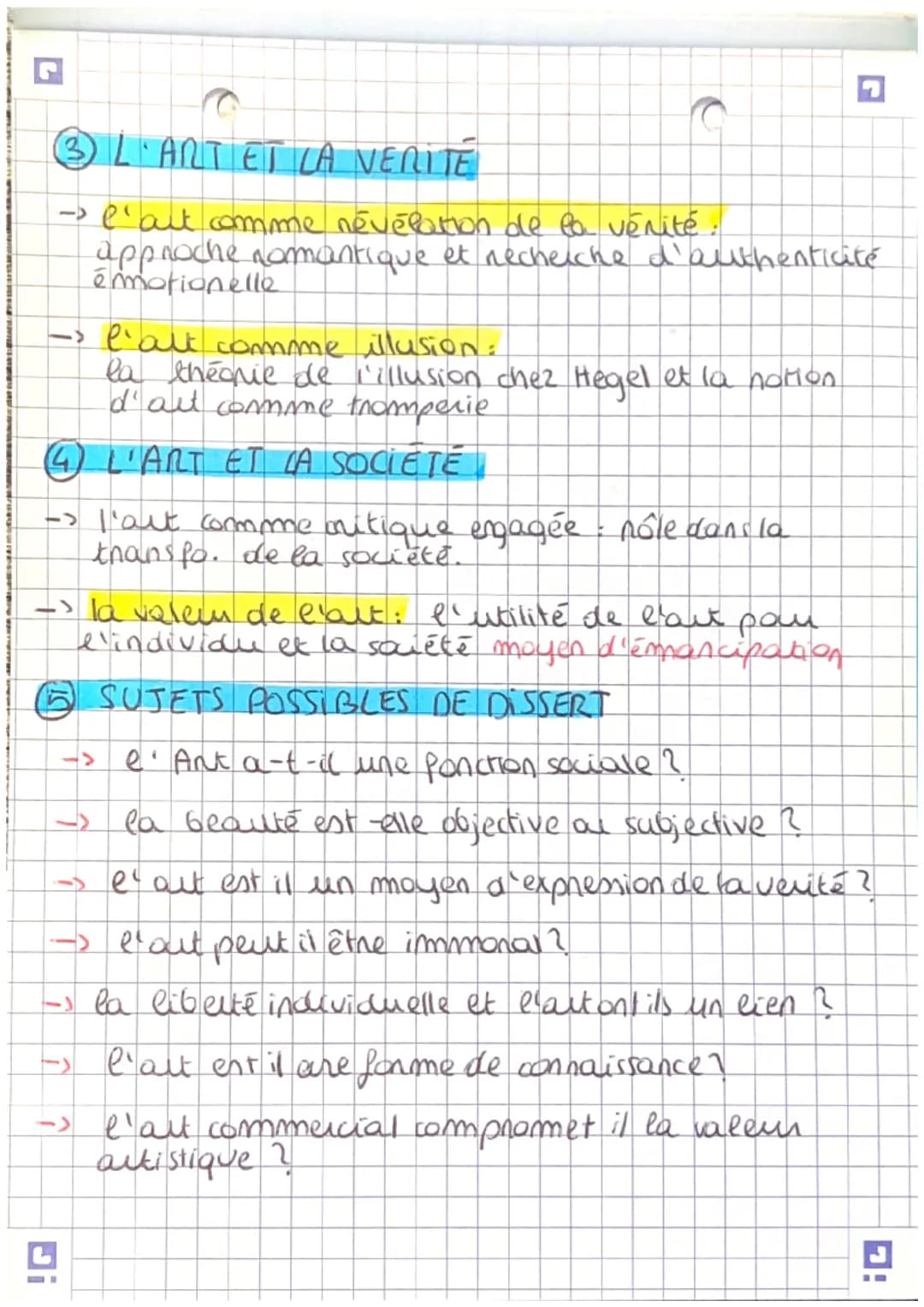KEINECROMOTI
L'ART - FICHE PHILO NUMERO
INTRODUCTION
->L'ART manifeste Re désin humain de créen
du beau
dep exacte: expression creative de l