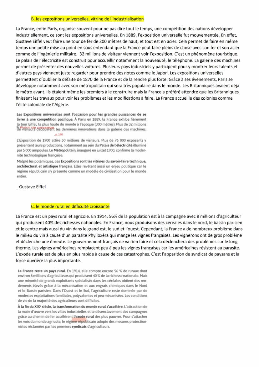 LA TROISIÈME RÉPUBLIQUE AVANT 1914,
UN RÉGIME POLITIQUE ET UN EMPIRE COLONIAL
Introduction
Durant l'été 1870, la France est en guerre contre