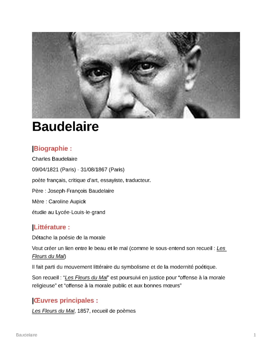 Baudelaire