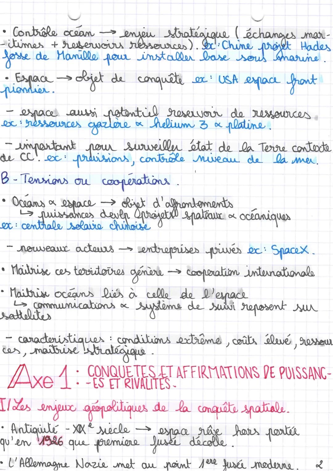 THEME 1: DE NOUVEAUX ESPACES DE
CONQUETES
INTRODUCTION
OCEAN & one
grande stendud d' eau saler ininterrompue
qui encercle les contiments et 