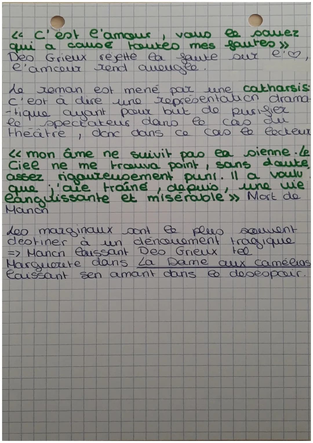 Citations suro
Manon Asocaut
Theme: un roman morale
<< outre eo plaisir d'une lecture agreable
on y trauvera peu d'événements qui no
puissen