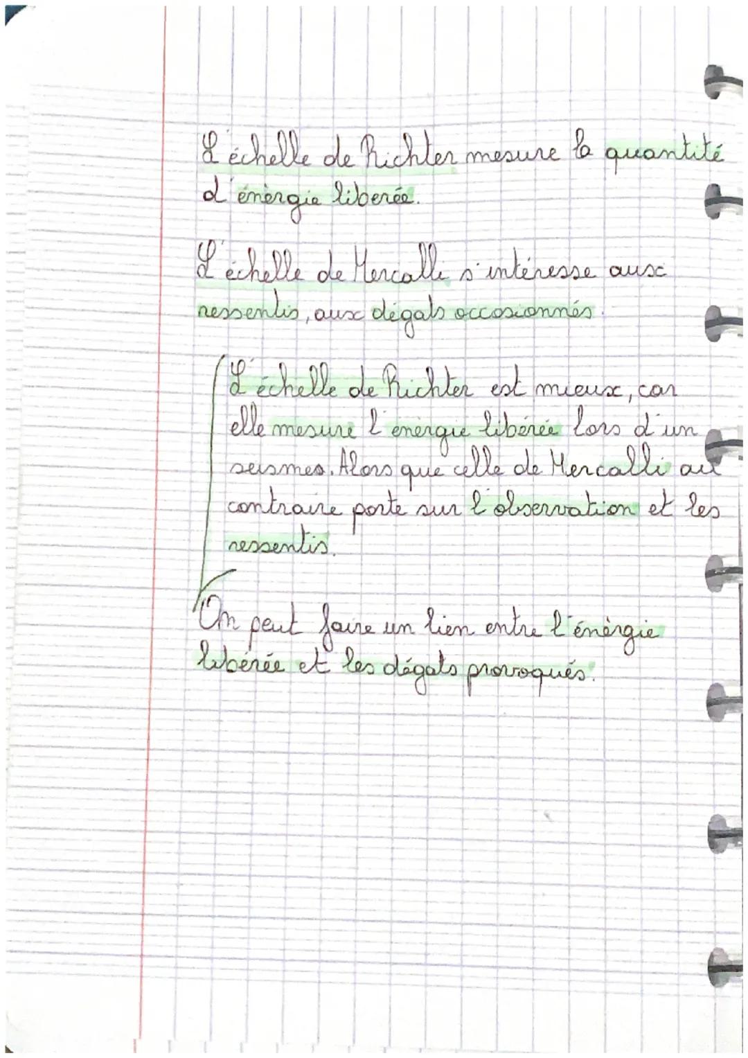 # géographie

Les Seismes:

*   un aléa : c'est un phénomène naturel, +/-
probable sur un espace donné.
*   une catastrophes c'est l'accompl