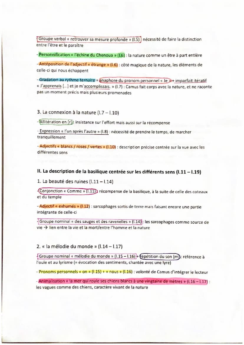 TEXTE 20: Albert Camus, Noces, 1939
<< Noces à Tipasa >>
Intro :
Albert Camus est écrivain, romancier, philosophe, essayiste et nouvelliste 
