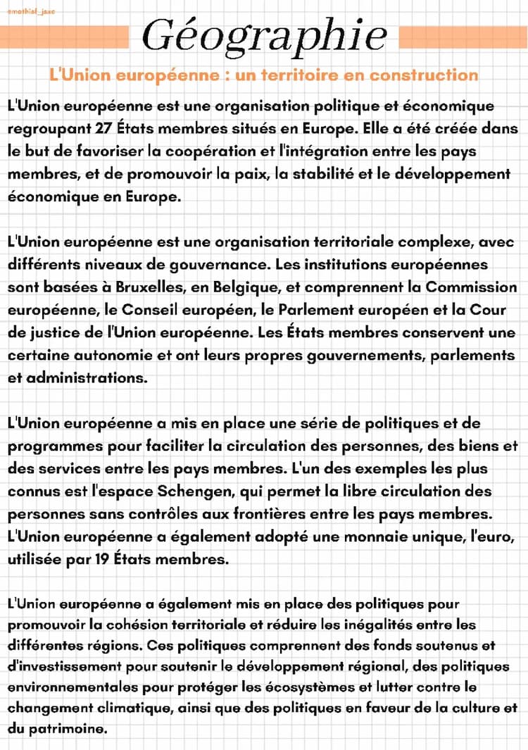 Know L'Union européenne : un territoire en construction thumbnail