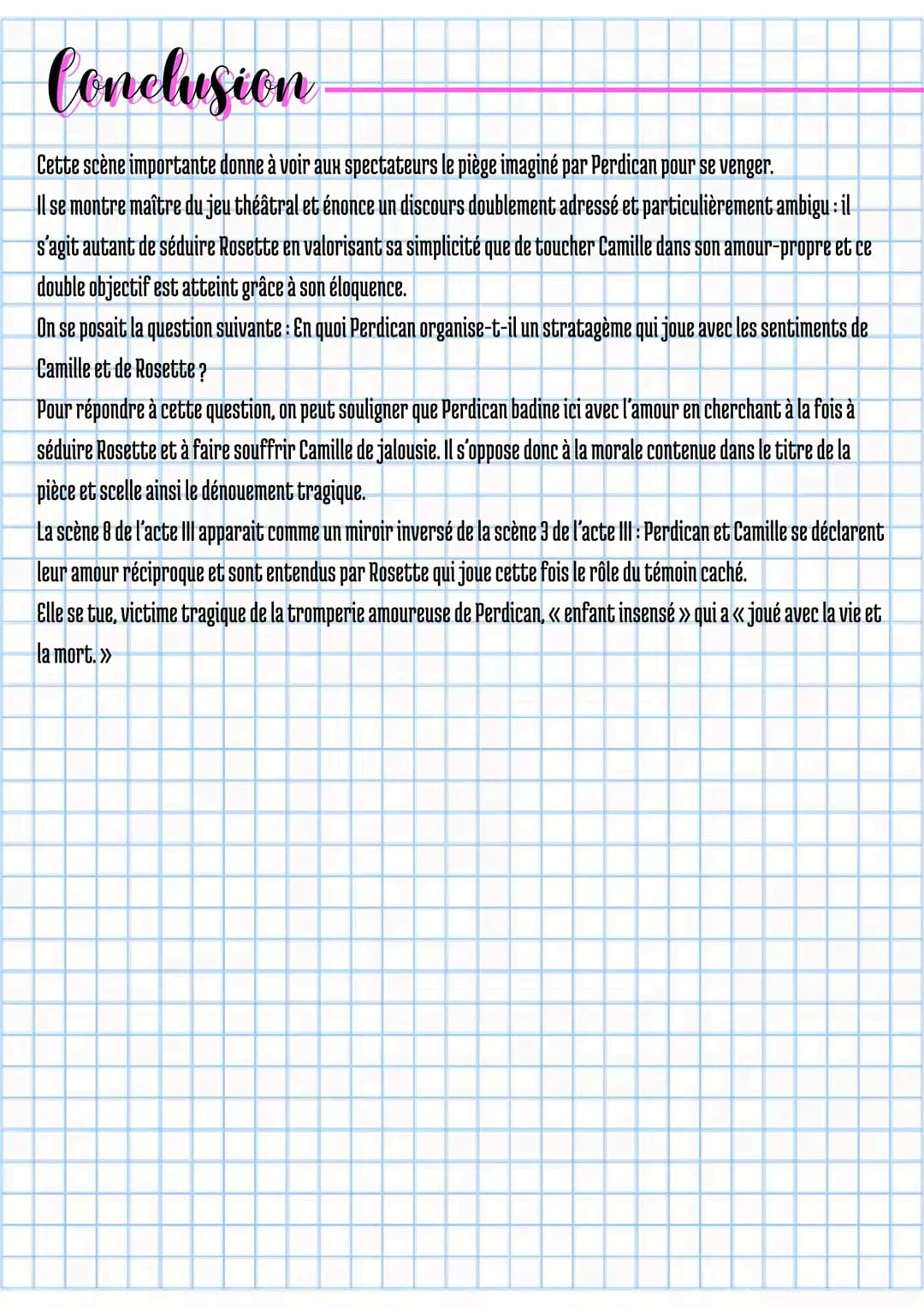 On ne badine pas avee
l'amour
Acte 3 Seine 3
Introduction
Alfred de Musset est l'un des principaux représentants du romantisme français, et 