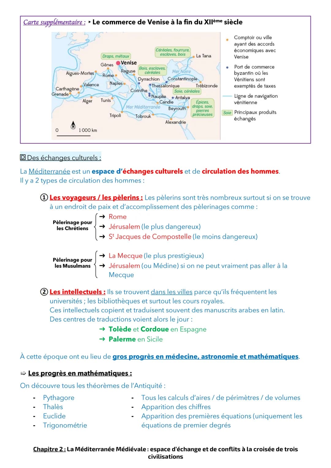 
<p>La méditerranée médiévale voit la présence de 3 entités (3 empires) :</p>
<h2 id="loccidentchrtien">L'occident chrétien</h2>
<p>La féoda