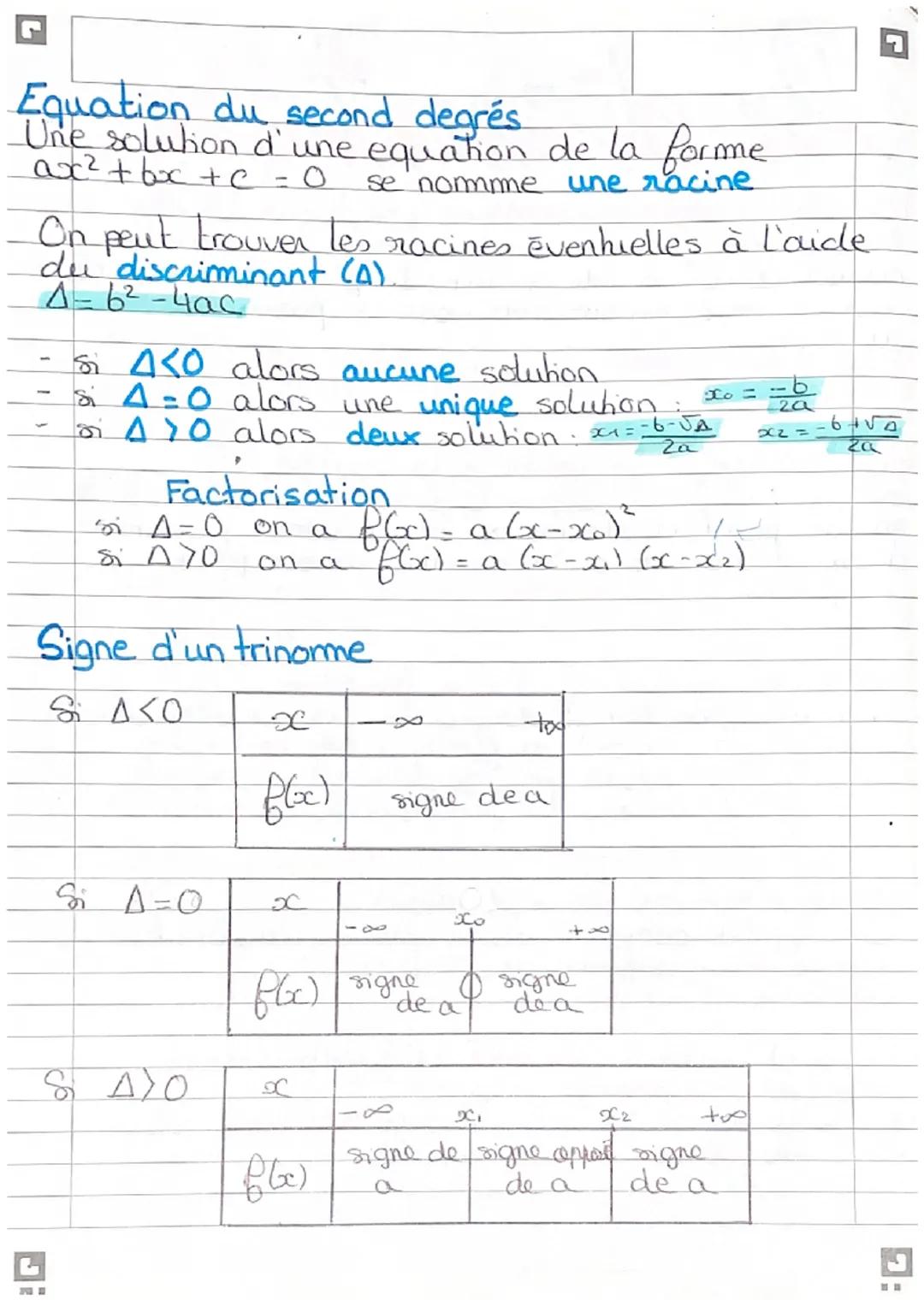 du
Fonction polyname 2nd
toute fonction f defin
On appelle fonction polynome du 2nd degre
de la forme
$f(x) = ax²+bx+c$
sur IR par une expre