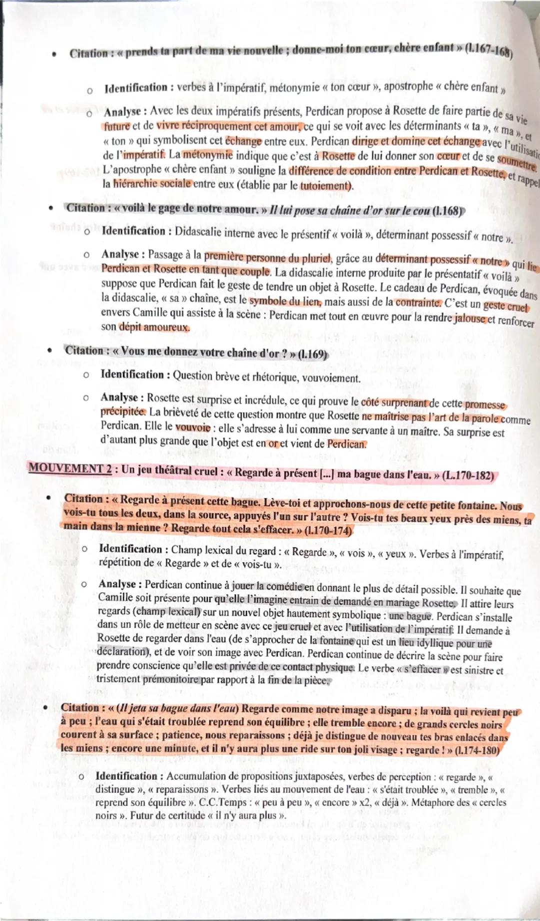 ce
112 PRANGAs
En 13 BAC
2-
$14
D 15
16
M17
M18
19
20
21
TEXTE n°2 p.96-98
Commentaire linéaire, extrait de l'acte III, scène 3
INTRODUCTION