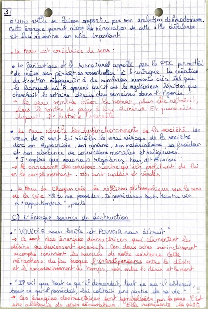 1
ert
la peau de Bagrin
Introduction
is
science
[amorce] Le XX's est marqué par une période de grande
instabilité politique. Il voit se succ